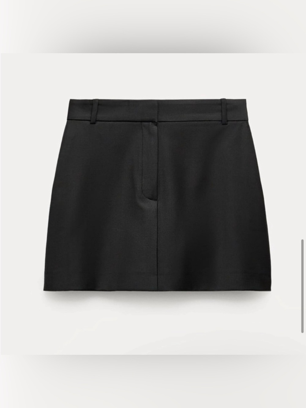 Zara Wool Blend Mini Skirt - Picture 2 of 5